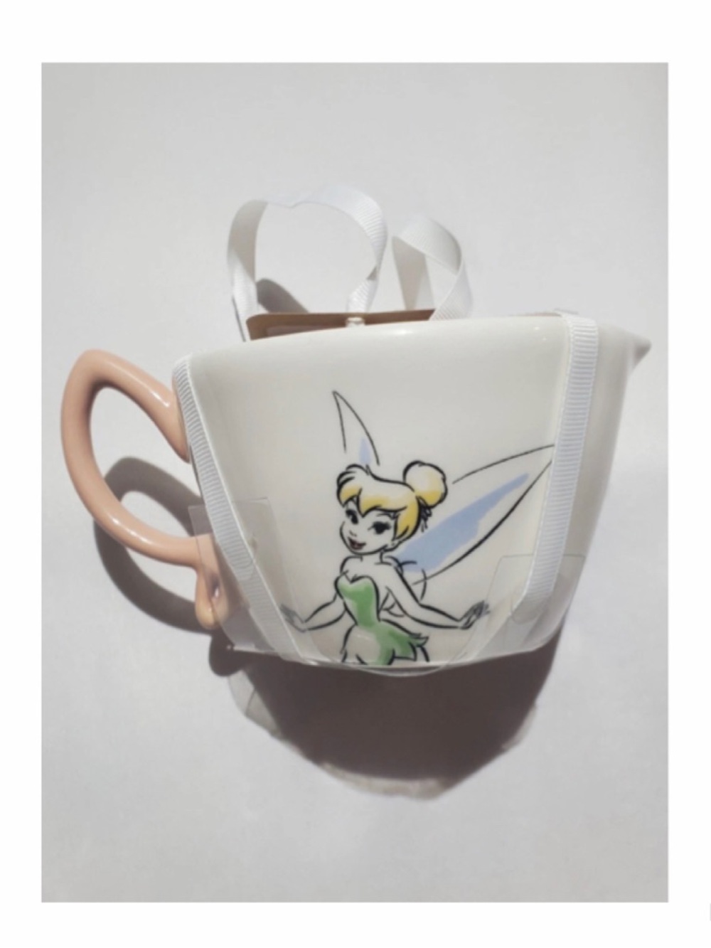 NEW Rae Dunn Disney Tinkerbell Measuring Cup Set Pink Handle Cups